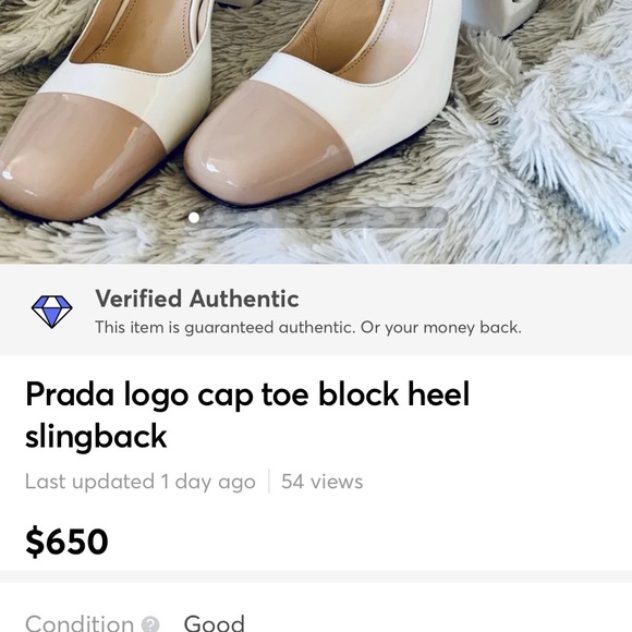 Prada slingbacks white cream - Picture 12 of 13